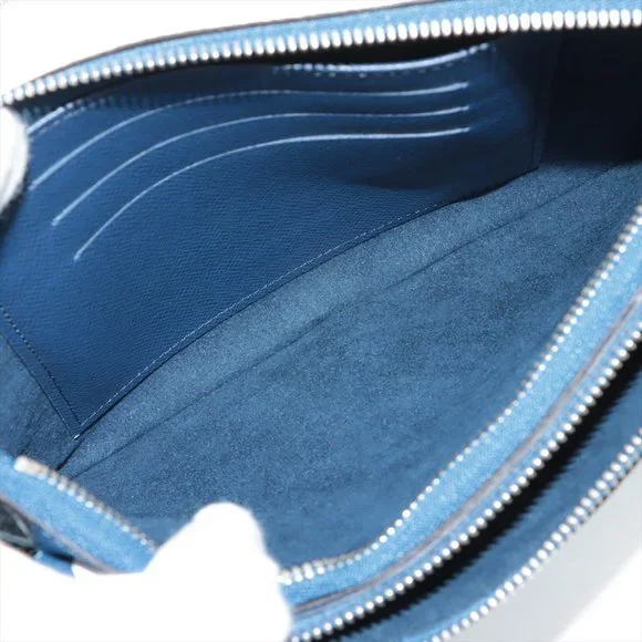 SOLD OUT Louis Vuitton Monogram Giant Escale Double Pochette Zip - Picture 7 of 11